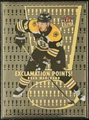 Brad Marchand [Gold] Hockey Cards 2021 Ultra Exclamation Points Prices