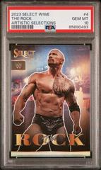 The Rock Wrestling Cards 2023 Panini Select WWE Artistic Selections Prices