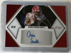 Christopher Smith [Red] #A-CS Football Cards 2023 Sage Autographs Prices