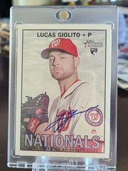 Lucas Giolito #ROA-LG Baseball Cards 2016 Topps Heritage Real One Autographs Prices