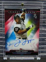 Frank Thomas [Red Refractor] #MOMA-FT Baseball Cards 2020 Topps Finest Moments Autographs Prices
