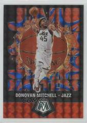 Donovan Mitchell [Reactive Blue] #7 Basketball Cards 2019 Panini Mosaic Jam Masters Prices