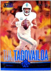 Tua Tagovailoa [Showcase] #9 Football Cards 2023 Panini Score Men of Autumn Prices