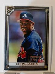 Deion Sanders [Printer Proof] #1 Baseball Cards 2021 Topps Gallery Prices