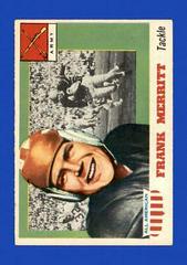Frank Merritt #55 Football Cards 1955 Topps All American Prices