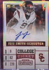 JuJu Smith-Schuster [Cracked Ice] Football Cards 2017 Panini Contenders Draft Picks Prices
