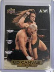 Jungle Boy [Gold] Wrestling Cards 2022 Upper Deck AEW UD Canvas Prices
