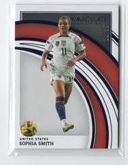 Sophia Smith [Sapphire] #54 Soccer Cards 2022 Panini Immaculate Collection Prices