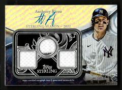 Anthony Rizzo [Blue] #SSAR-ARI Baseball Cards 2024 Topps Sterling Season Prices