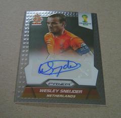 Wesley Sneijder #SWS Soccer Cards 2014 Panini Prizm World Cup Signatures Prices