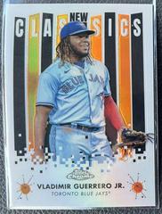 Vladimir Guerrero Jr. [Orange] Baseball Cards 2022 Topps Chrome New Classics Prices