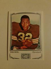 Jim Brown [Silver] Football Cards 2009 Topps Mayo Prices