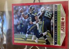 Russell Wilson [Red Zone] #193 Football Cards 2013 Panini Score Prices