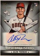 Alek Thomas [Black] #BSA-AT Baseball Cards 2022 Topps Update Stars Autographs Prices