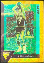 Pete Maravich [Gold Scope] Basketball Cards 2020 Panini Flux Prices