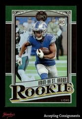 Amon Ra St. Brown [Green] #206 Football Cards 2021 Panini Chronicles Legacy Update Rookies Prices