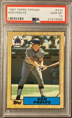 Ken Phelps #333 Baseball Cards 1987 Topps Tiffany Prices