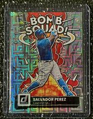 Salvador Perez Baseball Cards 2022 Panini Donruss Bomb Squad Prices