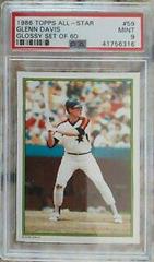 Glenn Davis #59 Baseball Cards 1986 Topps All Star Glossy Set of 60 Prices
