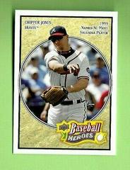 Chipper Jones #6 Baseball Cards 2008 Upper Deck Baseball Heroes Prices