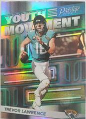 Trevor Lawrence Football Cards 2022 Panini Prestige Youth Movement Prices