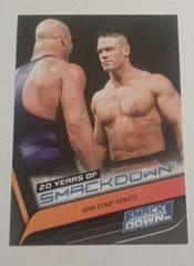 John Cena Debuts #SD-8 Wrestling Cards 2019 Topps WWE 20 Years of SmackDown Live Prices