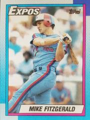 Mike Fitzgerald Baseball Cards 1990 Topps Prices
