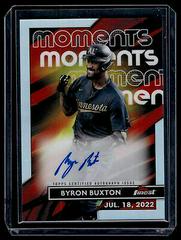 Byron Buxton Baseball Cards 2023 Topps Finest Autographs Prices