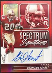 Garrison Hearst [Red] #SPEC-GH Football Cards 2022 Panini Absolute Spectrum Signatures Prices