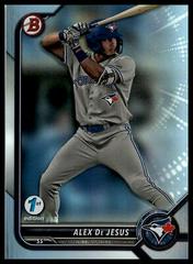 Alex De Jesus [Sky Blue] #BD-147 Baseball Cards 2022 Bowman Draft 1st Edition Prices