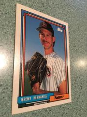 Jeremy Hernandez #211 Baseball Cards 1992 Topps Prices