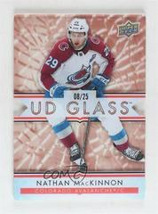 Nathan MacKinnon [Red] #GS-5 Hockey Cards 2021 Upper Deck Ovation UD Glass Stars Prices