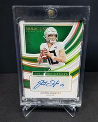 Justin Herbert Football Cards 2022 Panini Immaculate Collegiate All Time Greats Signatures Prices