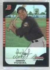 Omar Vizquel [Refractor] #17 Baseball Cards 2005 Bowman Chrome Prices