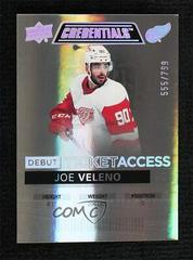 Joe Veleno #114 Hockey Cards 2021 Upper Deck Credentials Prices