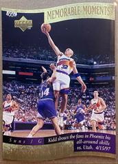 Jason Kidd Basketball Cards 1997 Collector's Choice Memorable Moments Prices