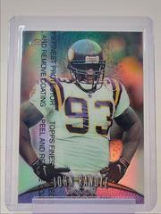 John Randle [Refractor w/ Coating] #75 Football Cards 1998 Topps Finest Prices