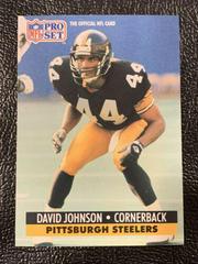 David Johnson Football Cards 1991 Pro Set Prices