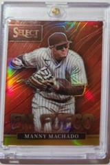 Manny Machado [Gold] #EF6 Baseball Cards 2022 Panini Select En Fuego Prices