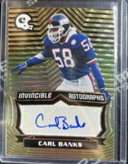 Carl Banks [Gold] #INV-CBA Football Cards 2021 Panini Chronicles Invincible Autographs Prices