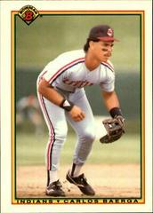 Carlos Baerga #339 Baseball Cards 1990 Bowman Tiffany Prices