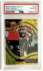 Trae Young [Gold Disco Prizm] #227 Basketball Cards 2020 Panini Select Prices