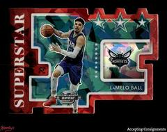 LaMelo Ball [Red Ice] #2 Basketball Cards 2021 Panini Contenders Optic Superstars Prices