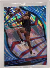 Jackie Young [Lava] #4 Basketball Cards 2022 Panini Revolution WNBA Prices