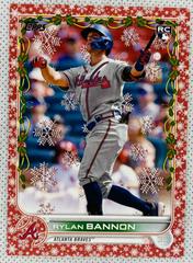 Rylan Bannon [Red] #HW84 Baseball Cards 2022 Topps Holiday Prices