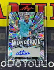 Alvaro Sanz [Silver Crystal] Soccer Cards 2022 Leaf Metal Wonderkid Autographs Prices