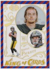 Kenny Pickett [Red Blue] Football Cards 2022 Panini Illusions King Of Prices