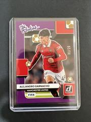 Alejandro Garnacho [Purple] Soccer Cards 2022 Panini Donruss The Rookies Prices