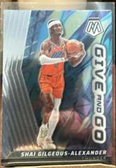 Shai Gilgeous Alexander #10 Basketball Cards 2022 Panini Mosaic Give and Go Prices