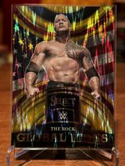 The Rock [Gold Flash] #5 Wrestling Cards 2023 Panini Select WWE Global Icons Prices
